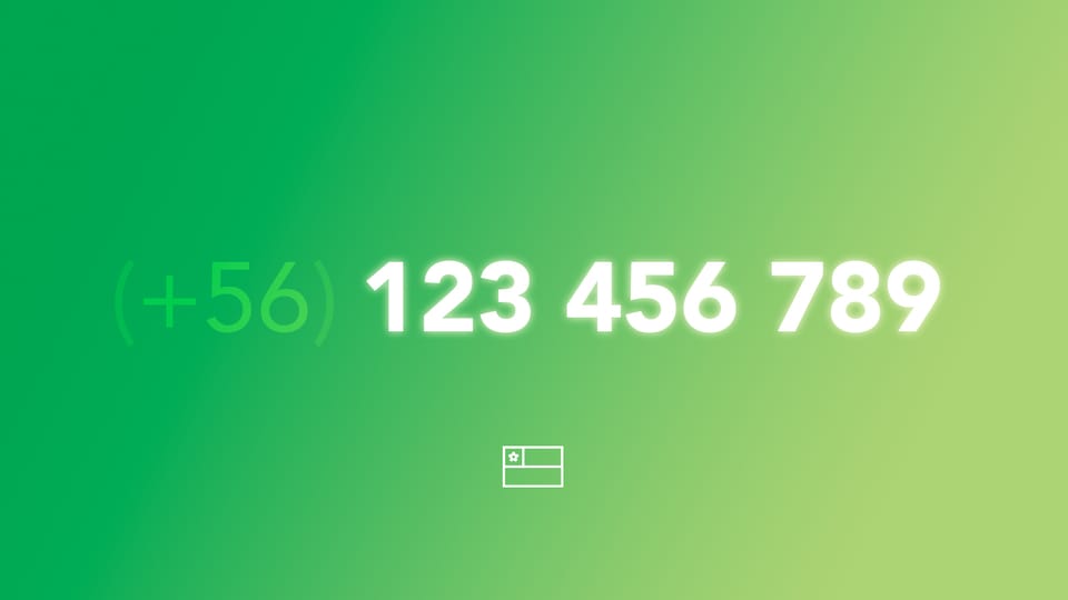 El desastre de los números de teléfono en Chile